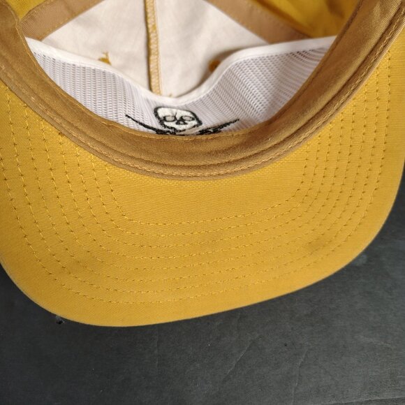 BLK FLG Hat Cap Snap Back Rope Skull Crossbones Rope - Picture 9 of 11